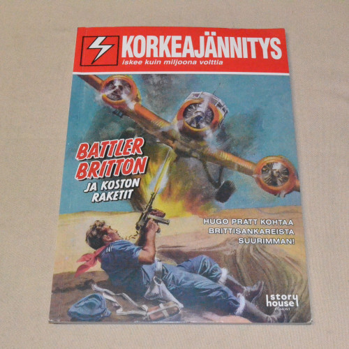 Korkeajännitys Hugo Pratt Battler Britton ja koston raketit