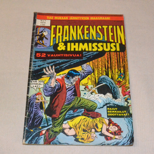 Frankenstein & Ihmissusi 1 - 1974