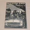 Kalle-Kustaa Korkki 10 Taxi N:o 333 B