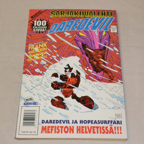 Sarjakuvalehti 10 - 1992 Daredevil