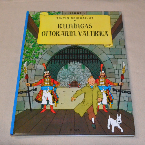 Tintti Kuningas Ottokarin valtikka KOVAKANTINEN