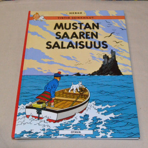 Tintti Mustan saaren salaisuus KOVAKANTINEN