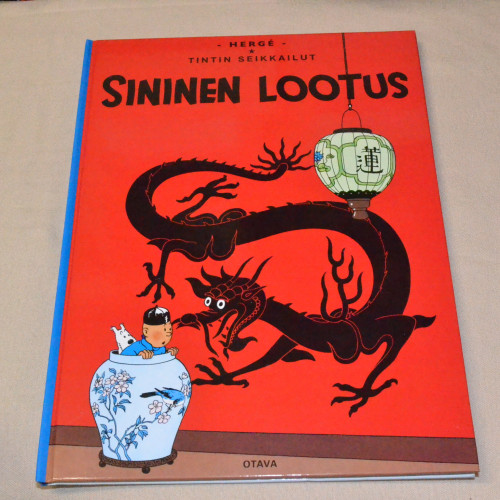 Tintti Sininen Lootus KOVAKANTINEN