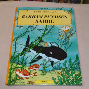 Tintti Rakham Punaisen aarre KOVAKANTINEN