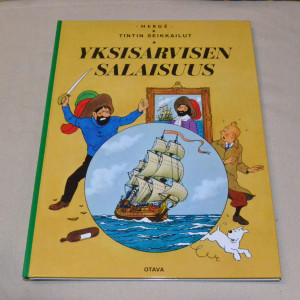 Tintti Yksisarvisen salaisuus KOVAKANTINEN