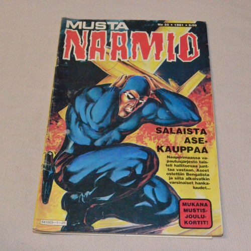 Mustanaamio 25 - 1981