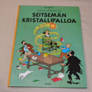 Tintti Seitsemän kristallipalloa KOVAKANTINEN