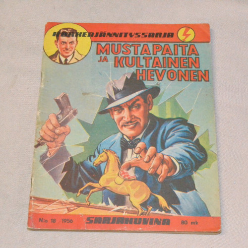 Korkeajännityssarja 18 - 1956 Mustapaita ja kultainen hevonen