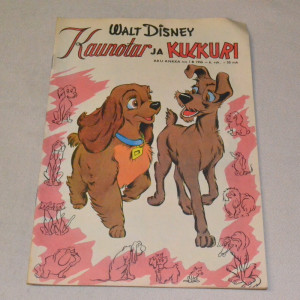 Aku Ankka 01B - 1956 Kaunotar ja Kulkuri