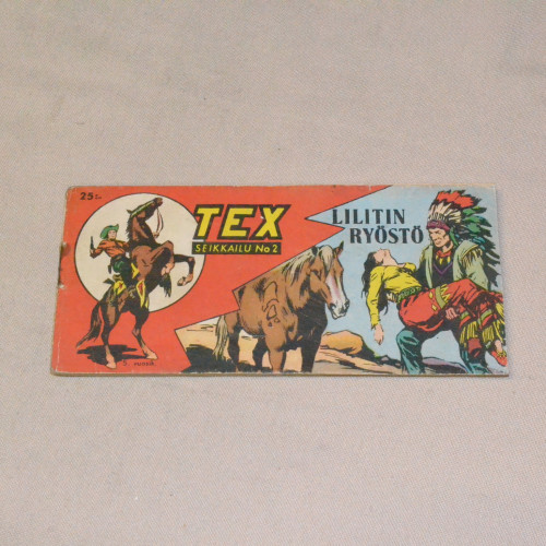 Tex liuska 02 - 1957 Lilitin ryöstö (5. vsk)
