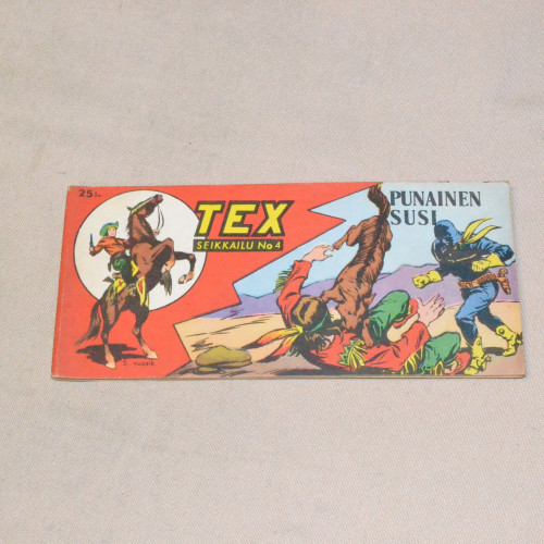 Tex liuska 04 - 1957 Punainen susi (5. vsk)