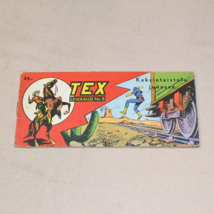 Tex liuska 08 - 1957 Kaksintaistelu junassa (5. vsk)