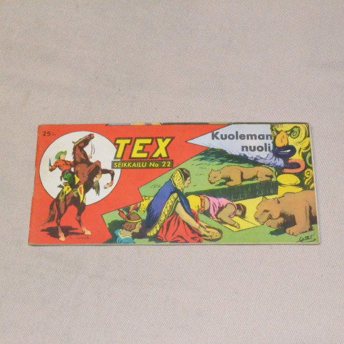 Tex liuska 22 - 1957 Kuoleman nuoli (5. vsk)