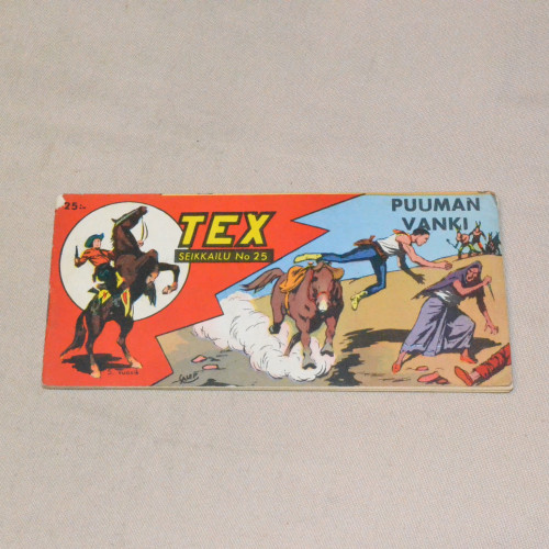 Tex liuska 25 - 1957 Puuman vanki (5. vsk)