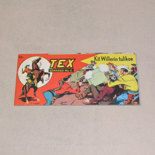 Tex liuska 06 - 1959 Kit Willerin tulikoe (7. vsk)
