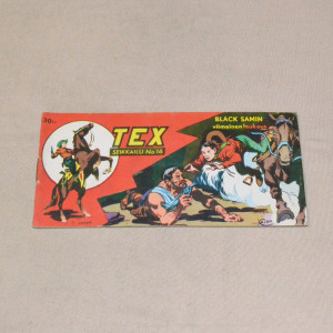 Tex liuska 16 - 1959 BLACK SAMIN viimeinen laukaus (7. vsk)