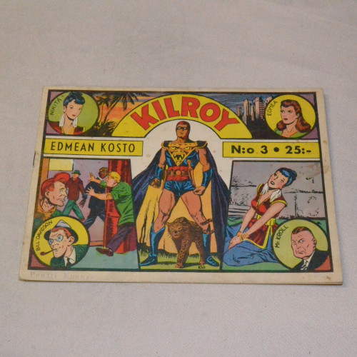 Kilroy 3 - 1953 Edmean kosto