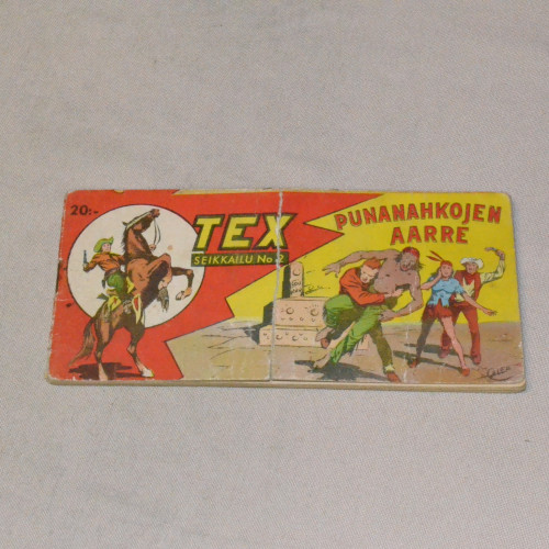 Tex liuska 02 - 1953 Punanahkojen aarre (1. vsk)