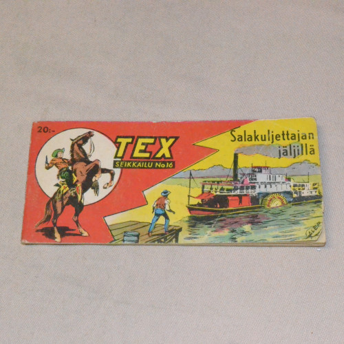 Tex liuska 16 - 1953 Salakuljettajan jäljillä (1. vsk)