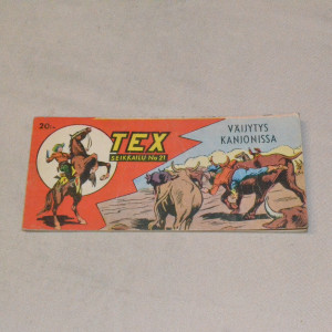 Tex liuska 21 - 1953 Väijytys kanjonissa (1. vsk)