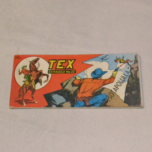 Tex liuska 22 - 1953 Sotapolulla (1. vsk)