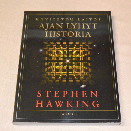 Stephen Hawking Ajan lyhyt historia Kuvitettu laitos