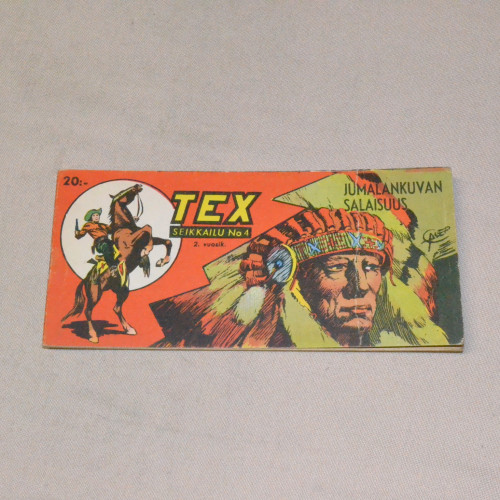 Tex liuska 04 - 1954 Jumalankuvan salaisuus (2. vsk)