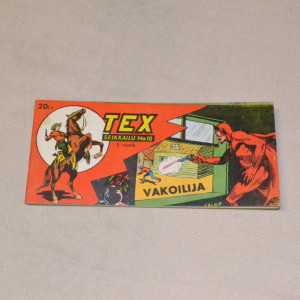 Tex liuska 10 - 1954 Vakoilija (2. vsk)