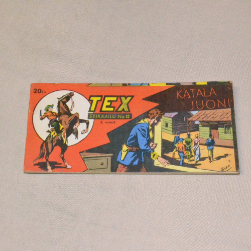 Tex liuska 13 - 1954 Katala juoni (2. vsk)