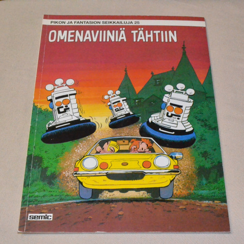 Piko ja Fantasio 25 Omenaviiniä tähtiin