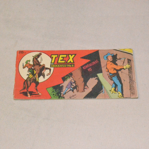 Tex liuska 06 - 1955 Kohtalokas yö (3. vsk)