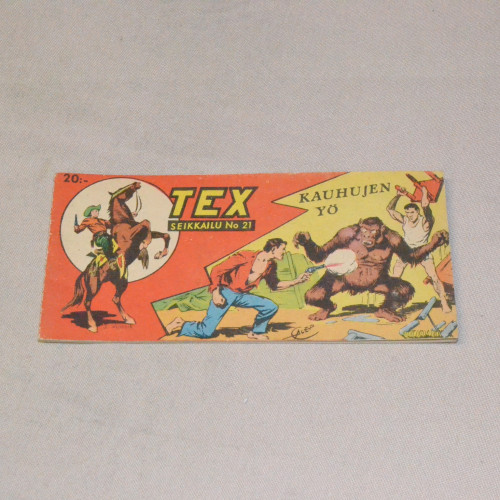 Tex liuska 21 - 1955 Kauhujen yö (3. vsk)