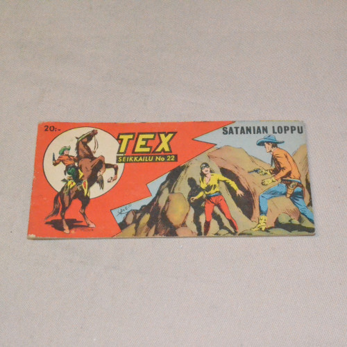 Tex liuska 22 - 1955 Satanian loppu (3. vsk)