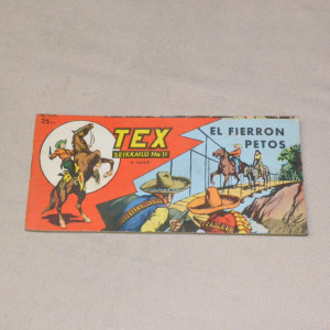 Tex liuska 11 - 1956 El Fierron petos (4. vsk)