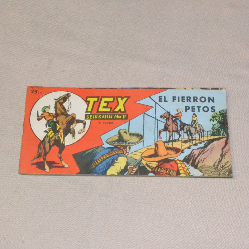 Tex liuska 11 - 1956 El Fierron petos (4. vsk)