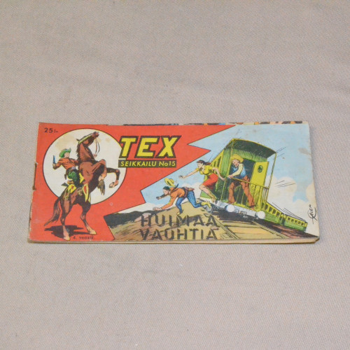 Tex liuska 15 - 1956 Huimaa vauhtia (4. vsk)
