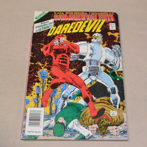 Sarjakuvalehti 04 - 1992 Daredevil