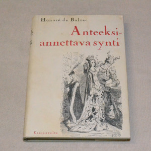Honoré de Balzac Anteeksiannettava synti