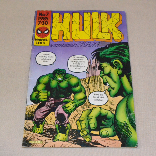 Hulk 07 - 1985