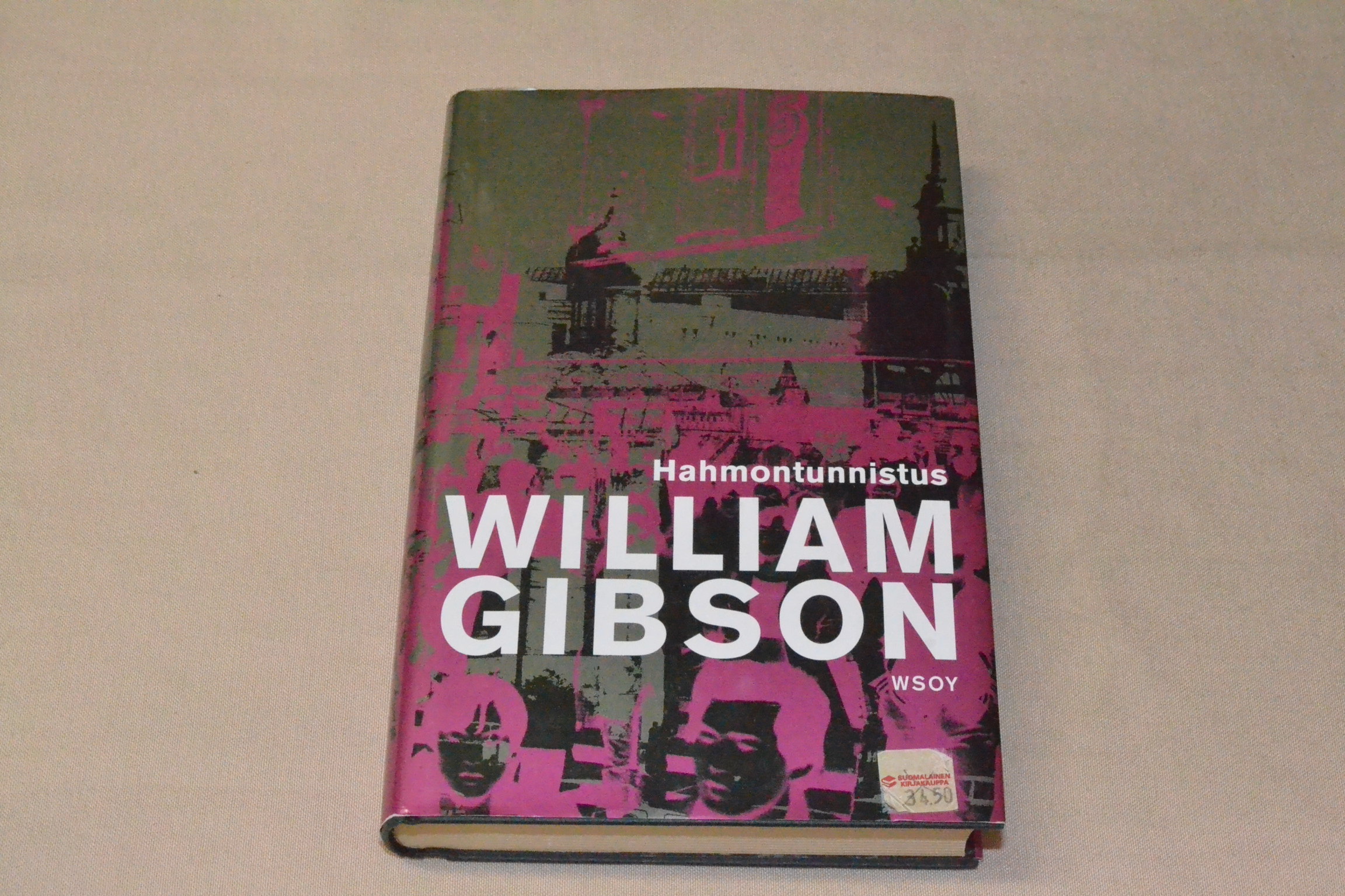 William Gibson Hahmontunnistus