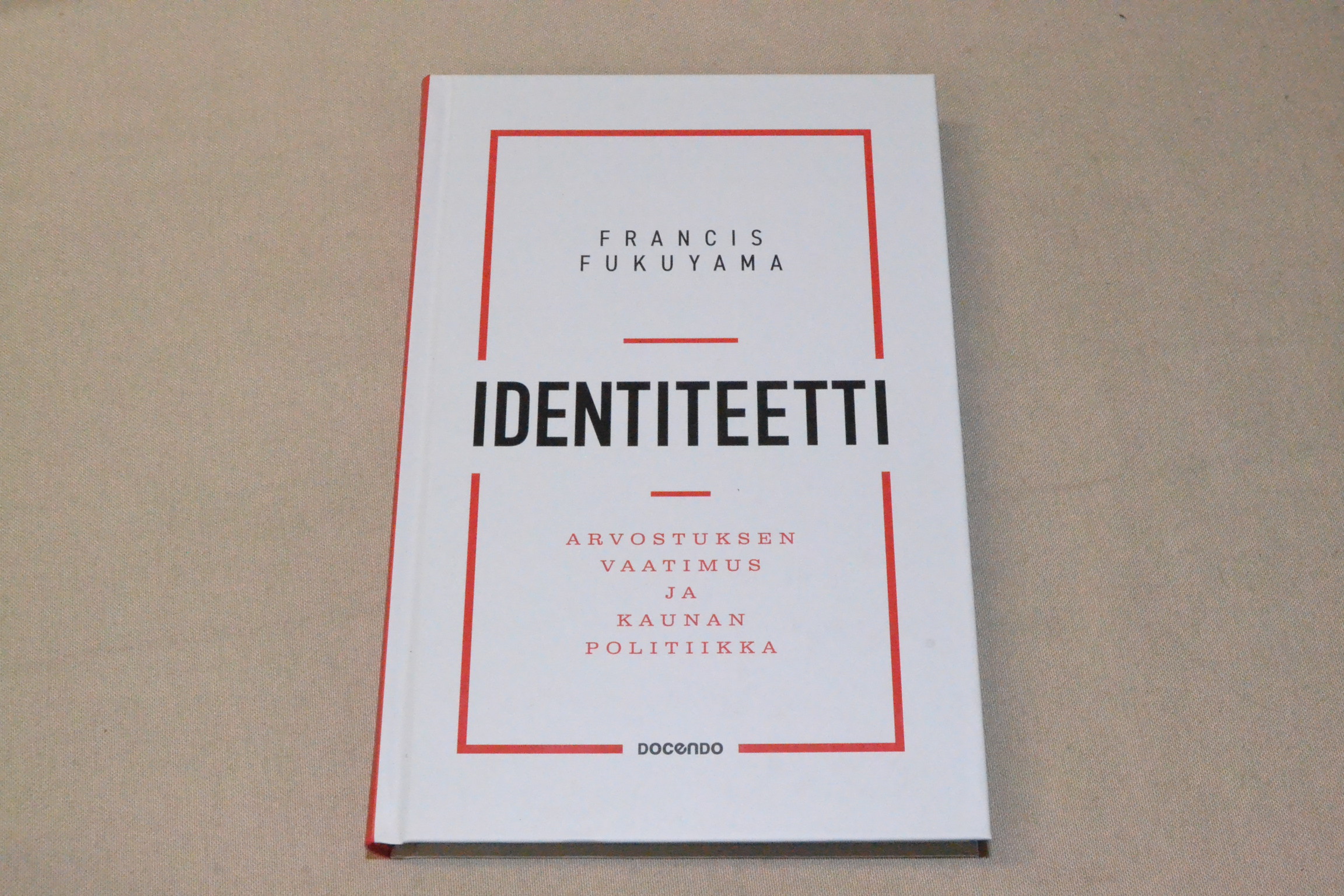 Francis Fukuyama Identiteetti