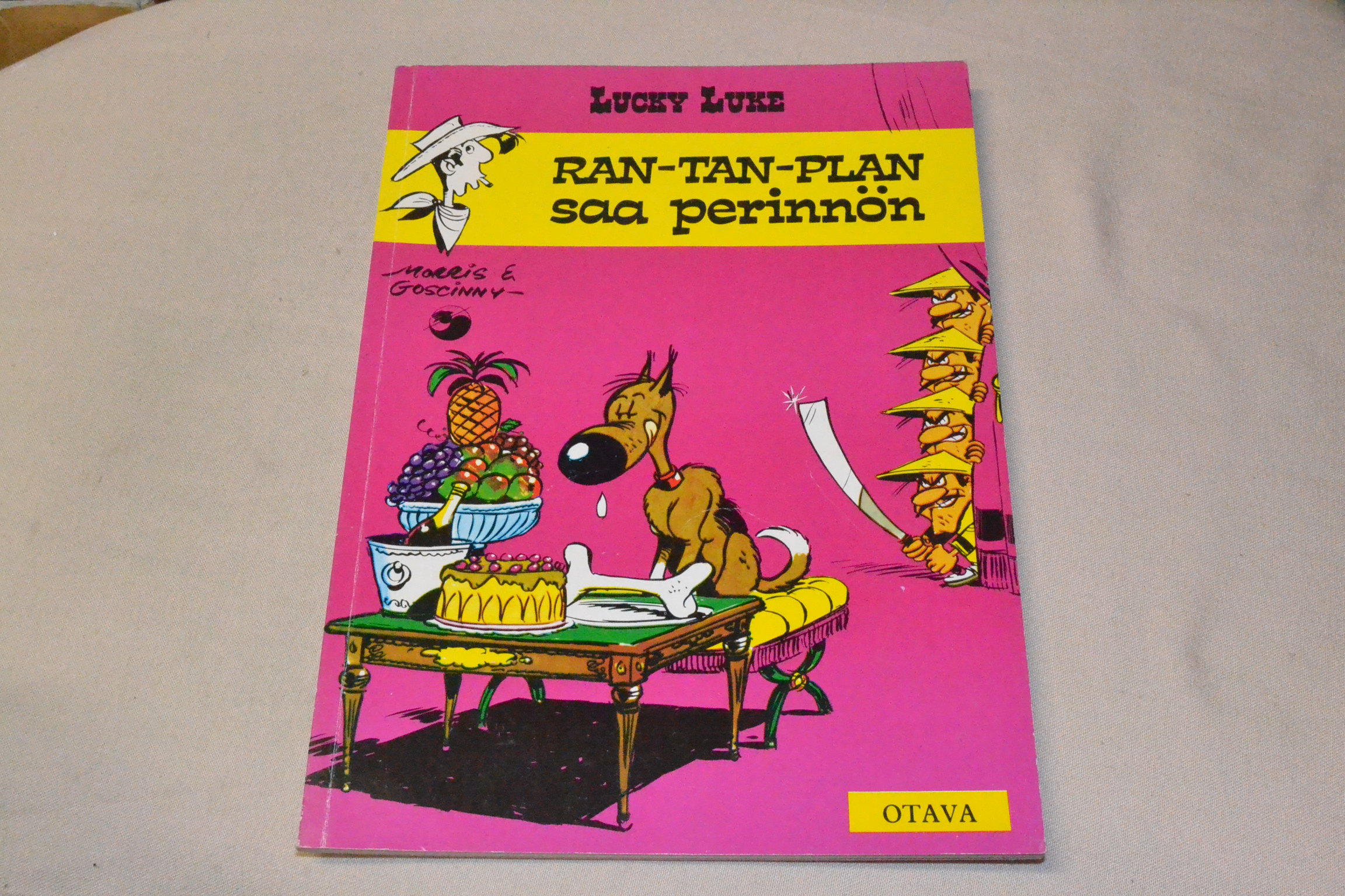 Lucky Luke 15 Ran-tan-plan saa perinnön