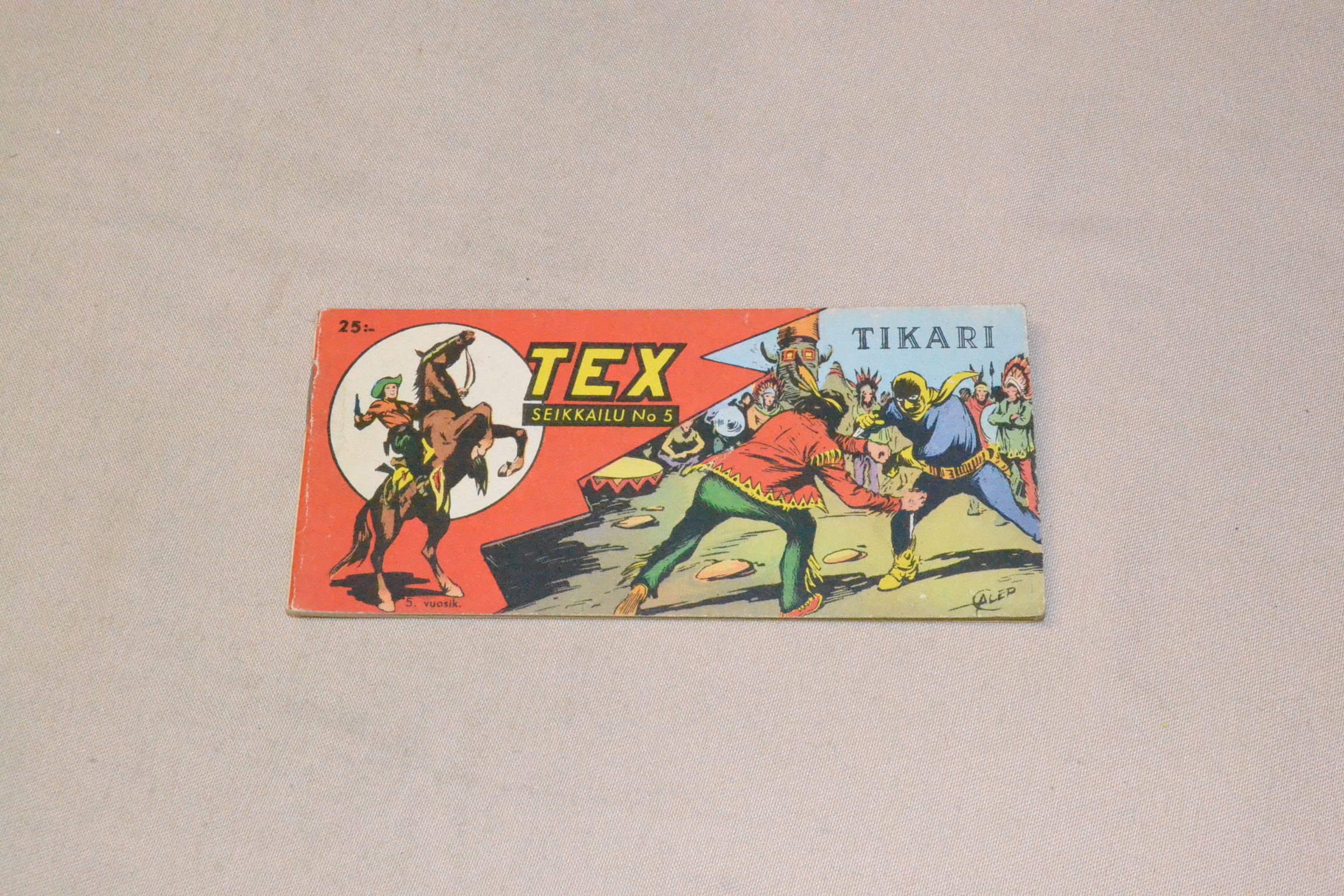 Tex liuska 05 - 1957 Tikari (5. vsk)